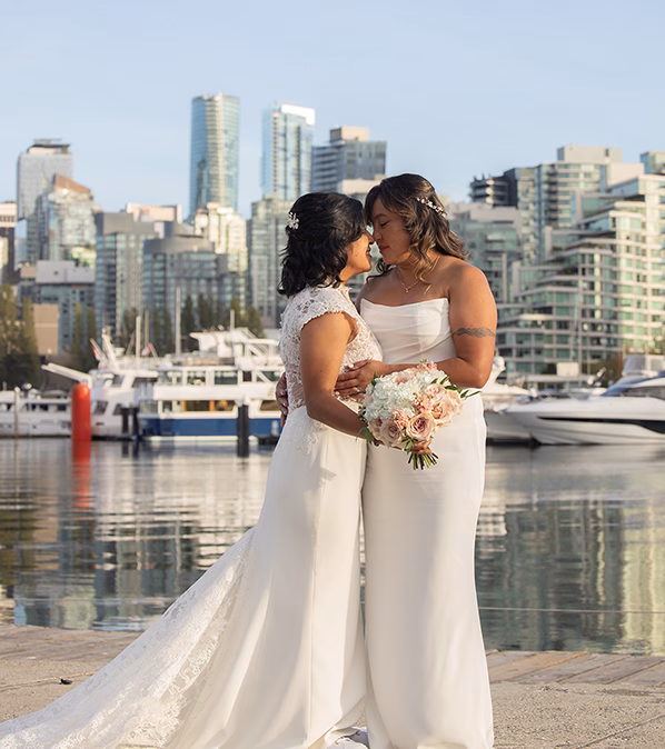 couple on the deck